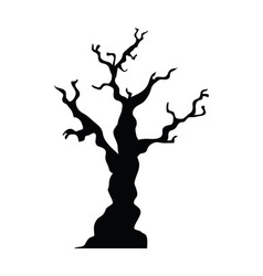 Dry Tree Silhouette