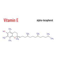 Vitamin E Alpha Tocopherol Molecule