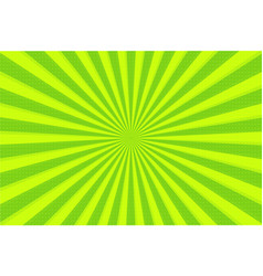 Abstract Background Of Green And Yellow Rays