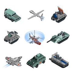 Military Equipment Isometric