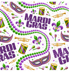 Mardi Gras Seamless Pattern