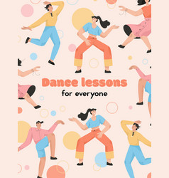 Poster Dance Lessons For Everyone