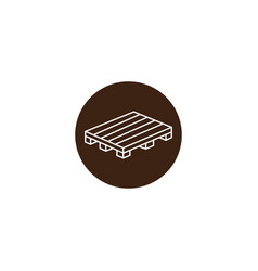 Wooden Pallet Icon