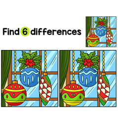 Christmas Ornament Find The Differences