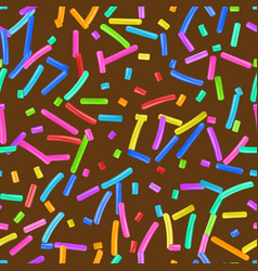 Candy Sprinkle Donut Rainbow Sprinkles Isolated