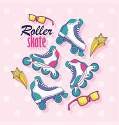 Roller Skate Poster