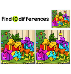 Christmas Gifts Find The Differences