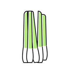 Lemongrass Herb Aromatherapy Color Icon