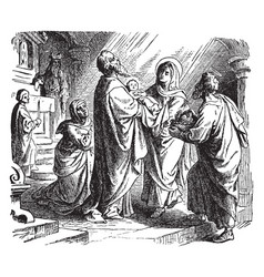 Prophecy Of Simeon At The Presentation