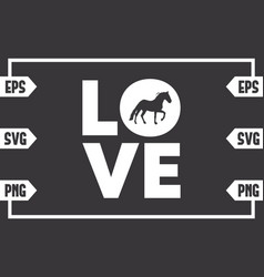 Love And Horse