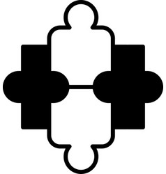 Puzzle Piece With Two People