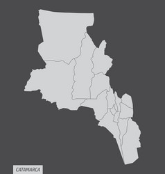 Catamarca Province Administrative Map