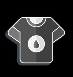 Icon Tshirt Stain Related To Laundry Symbol