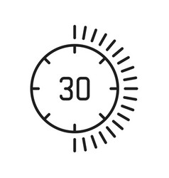 Stopwatch Timer Isolated Stop Watch Tracker Icon