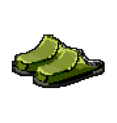 Bedroom Man Slippers Game Pixel Art