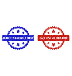 Diabetes Friendly Food Rosette Seals Using