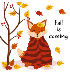 Poster Fall Is Coming With Fo