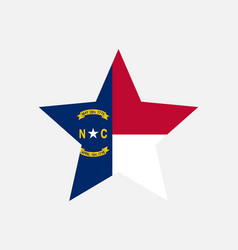 North Carolina Usa Star Flag