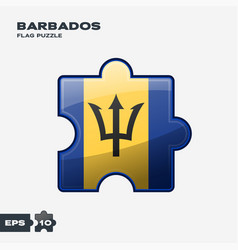 Barbados Flag Puzzle