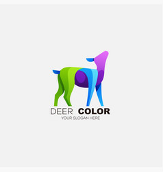 Deer Color Design Gradient