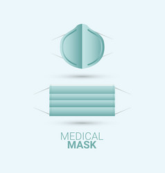 Medical Mask Keep Calm And Stay Healthy Template