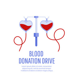 Blood Donation Drive Design Poster