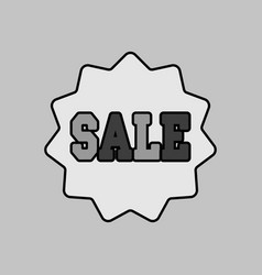 Sale Tag Grayscale Icon E-commerce Sign