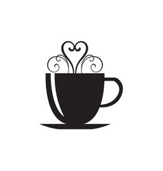 Warm Coffee Icon Logo