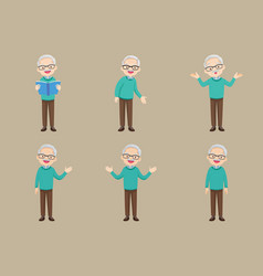 Elderly People Old Men Characters 003