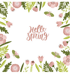 Spring Sale Background With Beautiful Colorful