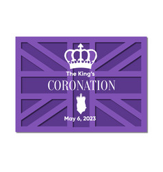 Charles Iii King S Coronation Banner Platinum Uk