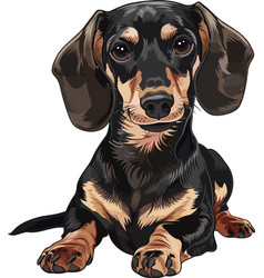 Dachshund Dog Adorable Art