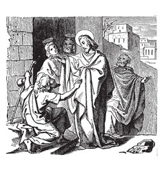 Jesus Heals A Blind Beggar Named Bartimaeus