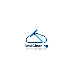 Maidservant Cleaning Logo And Icon