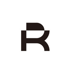 Letter K R And D Geometric Symbol Simple Logo