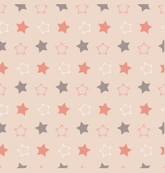 Pink Gray Pastel Star On Background Cute Repeat