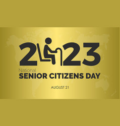 2023 Concept National Senior Citizens Day Design