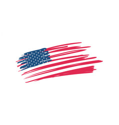 Flat Usa Flag