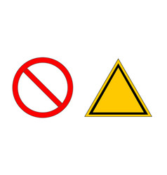 Plain Materials For Caution Signs And Warning Sign