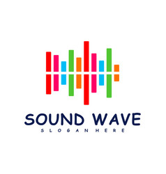 Sound Wave Logo Design Concept Sound Wave