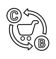 Buy Buysell Purchase Outline Icon Line Art