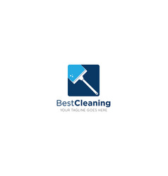 Maidservant Cleaning Logo And Icon