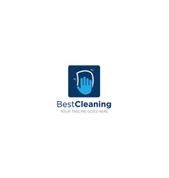 Maidservant Cleaning Logo And Icon