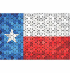 Mosaic Flag Of Texas