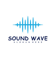 Sound Wave Logo Design Concept Sound Wave