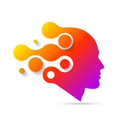 Creative Head Human Brain Abstract Concept Symbol