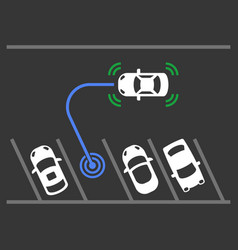 Smart Car Parking Assist System Top View