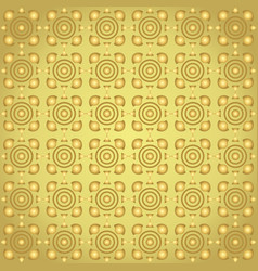 Gold Triangle And Circle And Curve Cup Pattern On