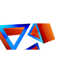 Triangle Abstract Background 3d Basic