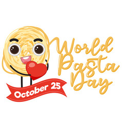 World Pasta Day Poster Design